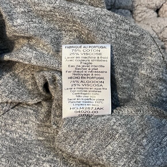 Joe's Jeans Grey Jersey Knit Size Medium - Picture 9 of 11